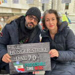 Vahid Beheshti am 70 Tag seines Hungerstreiks