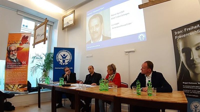 MdB Frank Heinrich, Moderator Helmut N. Gabel, MdB Ulli Nissen, MdB Norbert Altenkamp