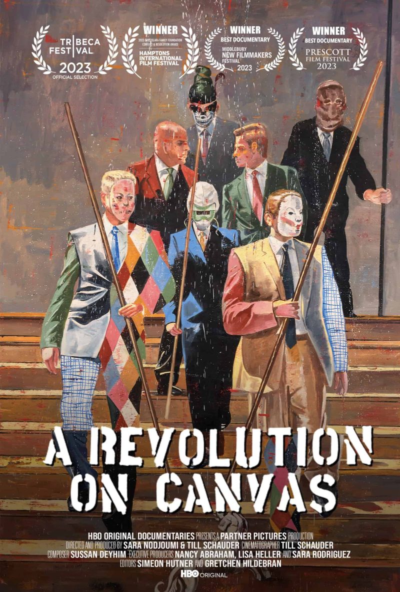 A Revolution on Canvas, Filmplakat